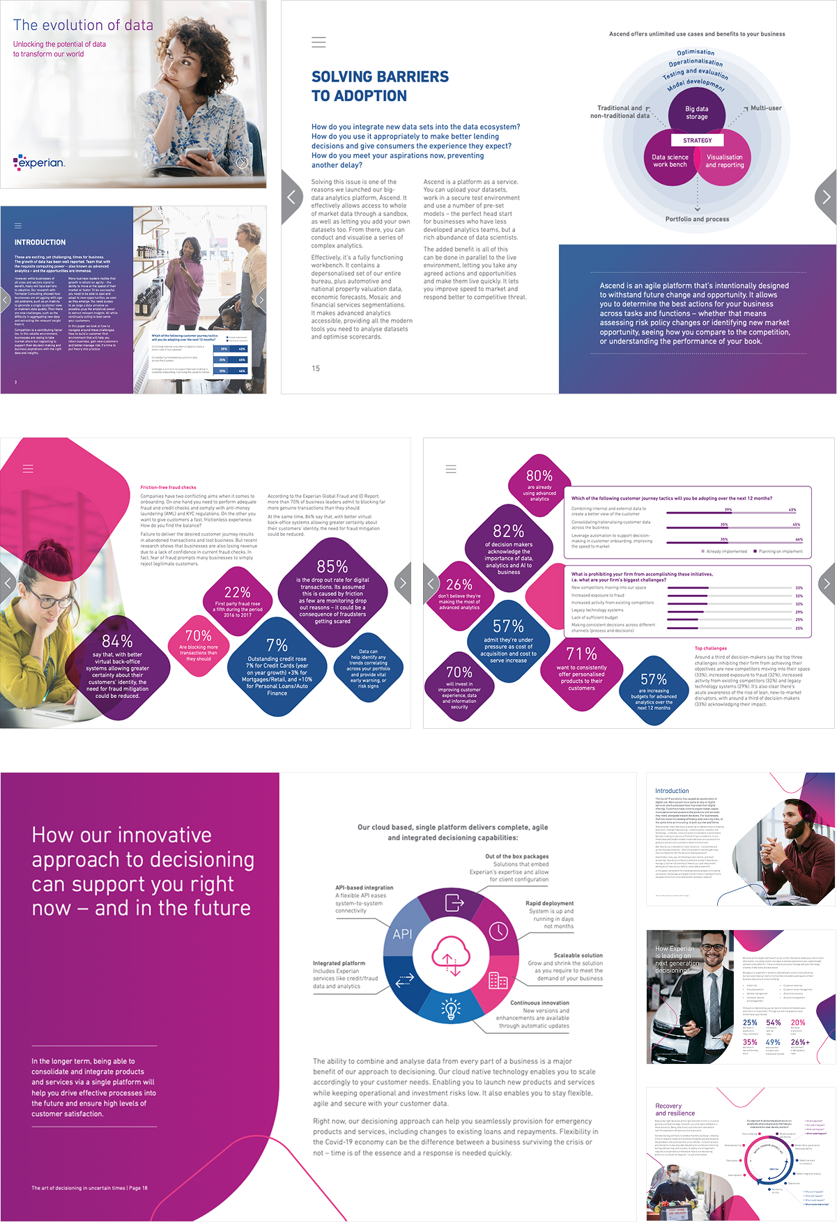 Experian website design